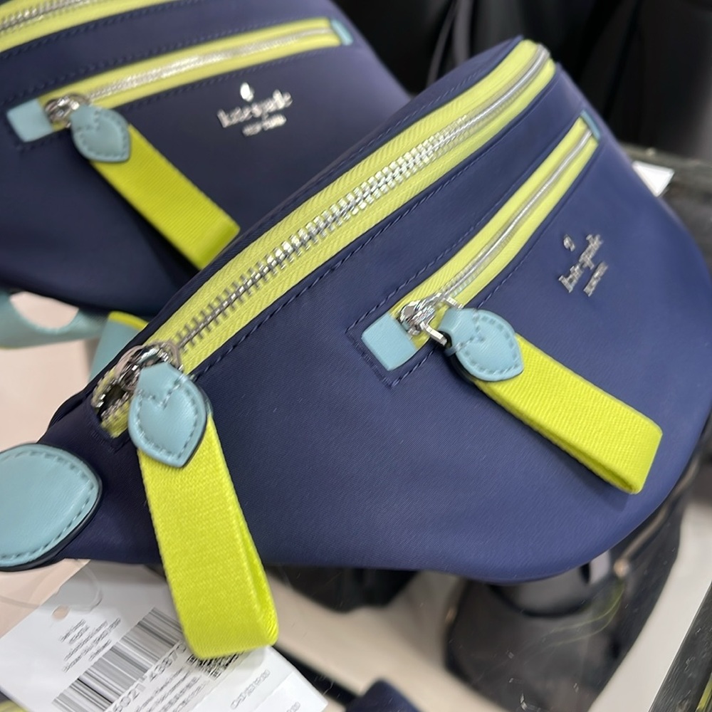 Kate Spade Chelsea Colorblock Belt Waist Bag Fanny Pack
Blazer Blue Multi
NWT - Picture 2 of 16